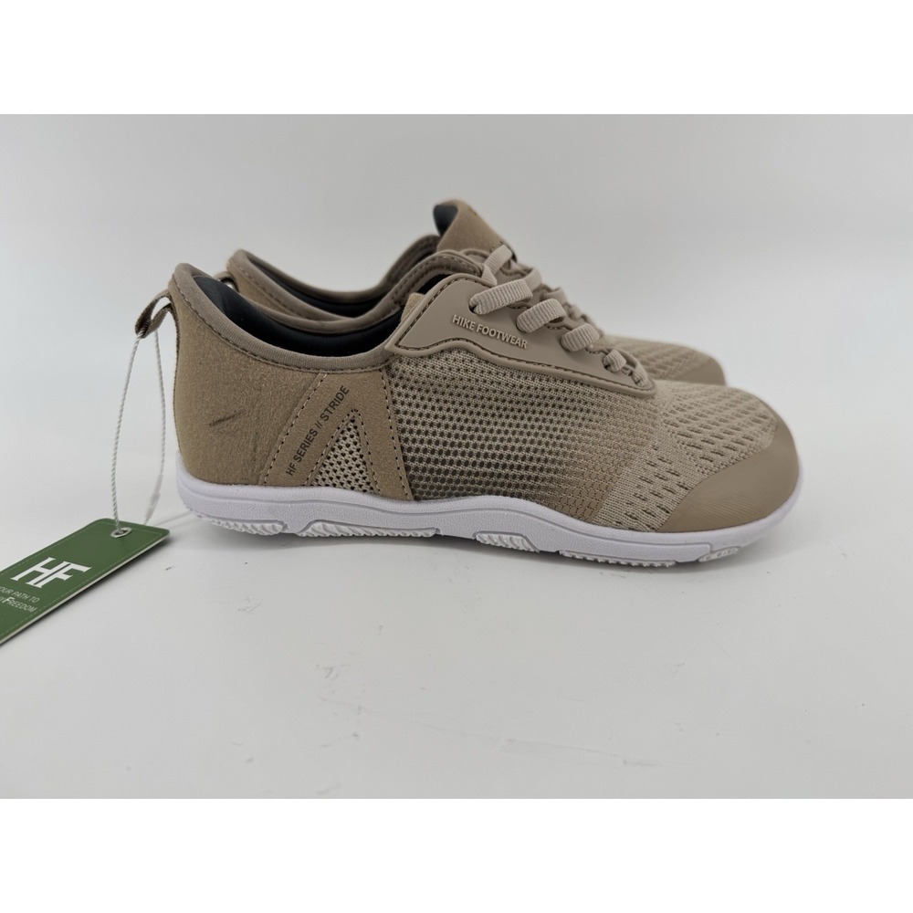 NWT Hike Footwear HF Stride Beige Barefoot Sneaker Unisex EU 36 W6 M4